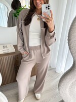 Dames 2 delig set JS1135 taupe