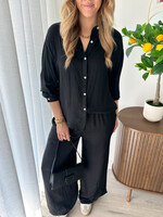 Dames 2 delig set CL8006 zwart