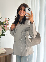 Dames blazer JS1157 grijs