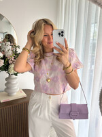 Dames top H3914 violet