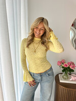 Dames top 61826 geel