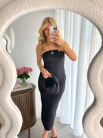 Dames jurk A329 noir