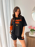Dames 2 delig set JS1161 zwart (pre order 15 mei )