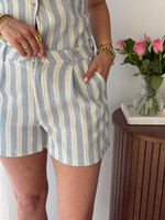 Dames short H3918 blue