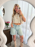Dames top JS1165 beige