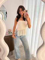 Dames top 61871 apricot