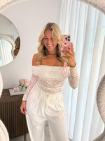 Dames top JS1163 wit