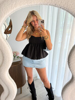 Dames top 23343 noir