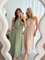 Dames jurk JS1185 beige