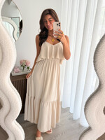 Dames jurk Bella beige