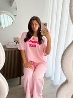 Dames 2 delig set Brooklyn JS1181 roze (petite)