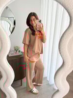 Dames 2 delig set Brooklyn JS1181 camel (petite)
