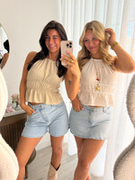 Dames top JS1186 wit
