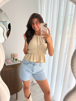 Dames top JS1186 beige