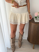 Dames skort 15757 creme