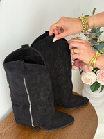 Dames cowboy laarzen CLS-399 black