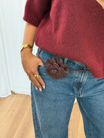 Riem Flower Burgundy