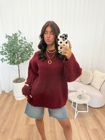 Trui Lou LA2597-1 Burgundy