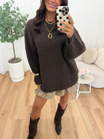 Trui Lou LA2597-1 Bruin