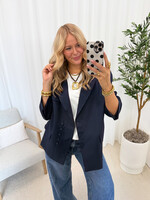 Blazer Cardiff Navy