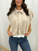 Gilet Annabel Beige