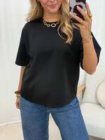 T-Shirt 08276 Fien Black