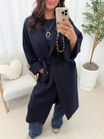 Manteljas Masha Donkerblauw