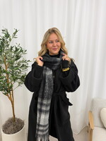 Sjaal Carla A107 Zwart/Grijs