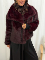 Faux jas Feline LM7191 Burgundy