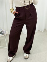 Pantalon Noa P24727 Burgundy