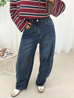 Balloon jeans LAF251 Blauw