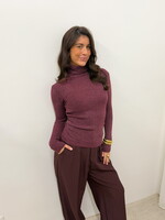 Glitter Coll Maya  T-2097 Burgundy