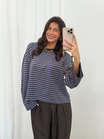 Longsleeve Gina JS2119 jeans/choco