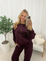 Sweater 1180 Amaia Burgundy