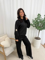 Joggingpak Lina JS2203 zwart (pre order 2-2)