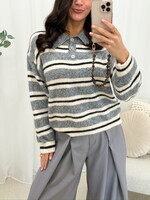 Trui Kelly JS2202 grijs