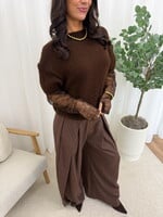 Trui Sarah JS2210 choco (pre-order 09-02)