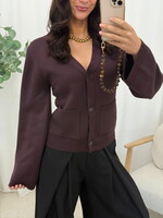 Vest Bowien X5034 burgundy