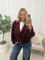 Trenchcoat Jacky JS2222 burgundy
