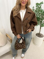 Trenchcoat Jacky JS2222 bruin