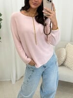 Lange mouwen trui Kiki JS2224 lichtroze