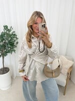 Getailleerde blouse Jill 79491 wit