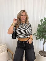 T-shirt Eva JS2230 wit/zwart