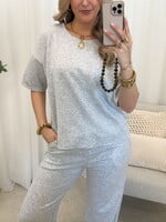 Tweedelig set Norah JS2231 grijs