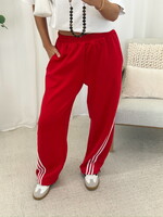 Striped jogger Sophie JS2232 rood (pre order 03-4)