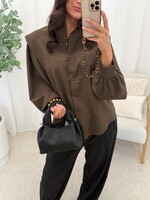 Blouse Maan 26cy618 choco