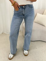 Straight leg jeans LM370 blauw