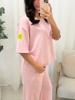 2 delig set Ana JS2254 lichtroze