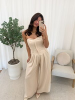 Jumpsuit Bo JS2246 beige