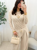 Lace Top Tiana JS2247 creme  (pre-order 21-04)